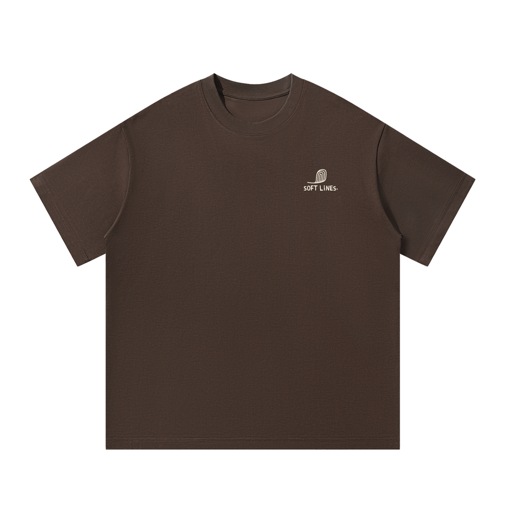 Coffee Tee | Heavyweight Cotton, Relaxed Fit